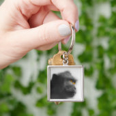 peinzende aap sleutelhanger (Hand)