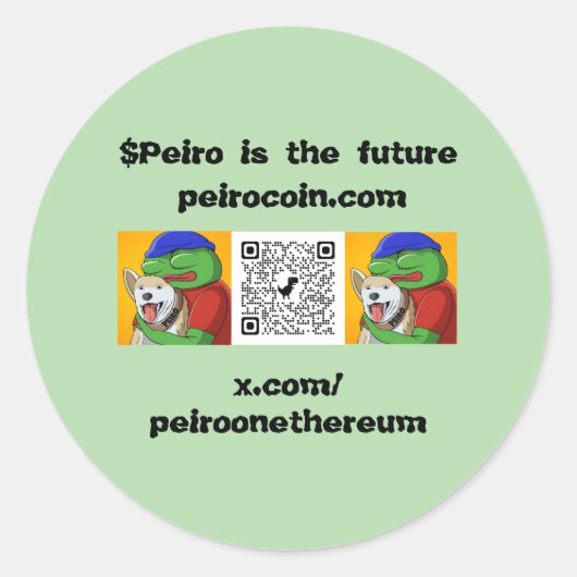Peiro Sticker (Voorkant)