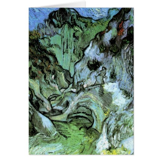 Peiroulets Ravine by Vincent van Gogh (Voorkant)