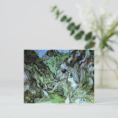 Peiroulets Ravine by Vincent van Gogh Briefkaart (Staand voorkant)
