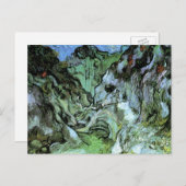 Peiroulets Ravine by Vincent van Gogh Briefkaart (Voorkant / Achterkant)