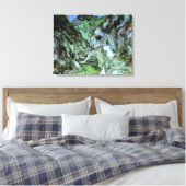 Peiroulets Ravine by Vincent van Gogh Canvas Afdruk (Insitu (Slaapkamer))