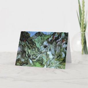 Peiroulets Ravine by Vincent van Gogh Kaart