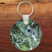 Peiroulets Ravine by Vincent van Gogh Sleutelhanger (Voorkant)