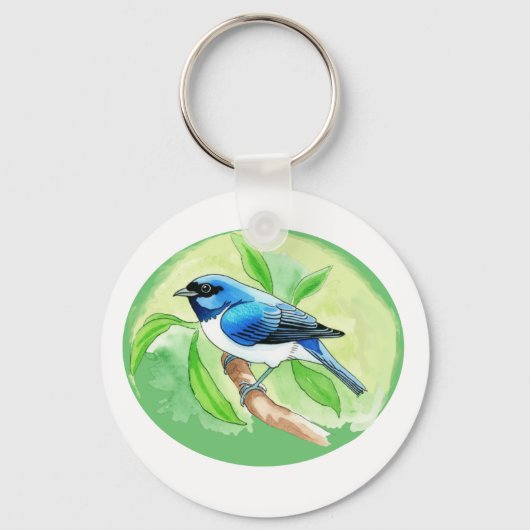  peito-vermelho-grande (Sturnella defilippii), Sleutelhanger (Achterkant)