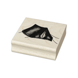 Pek een Tent Summer Camp Camping Hiking Outdoor Rubberstempel