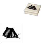 Pek een Tent Summer Camp Camping Hiking Outdoor Rubberstempel (Gestempeld)