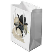 Peke Cowpoke Medium Cadeauzakje (Achterkant Gekanteld)