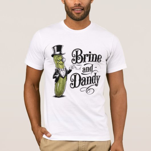 Pekel en dandy t-shirt (Voorkant)