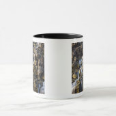 Pekel herfsten van vulkanisch gesteente drop off 2 mok (Midden)