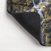 Pekel herfsten van vulkanisch gesteente drop off 2 muismat (Hoek)