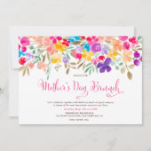 Pekel van geverfde tuinbouwplanten, moederdag kaart (Voorkant)