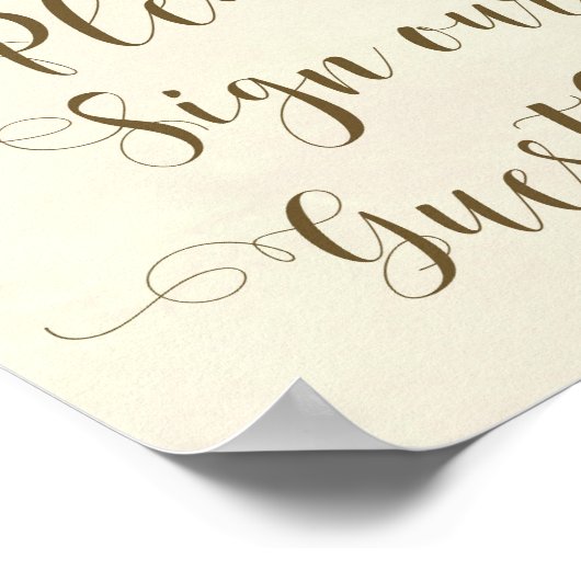 pekelblad ivoor poster