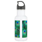 pekeldier - veren waterfles  (Achterkant)