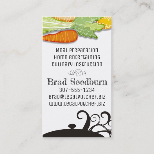 pekelgroenten visitekaartje (Achterkant)