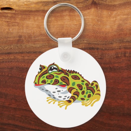 pekelkikker met man sleutelhanger (Voorkant)