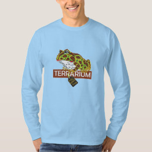 pekelkikker met man t-shirt
