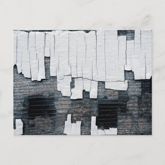 Pekelverf op hout briefkaart (Voorkant)