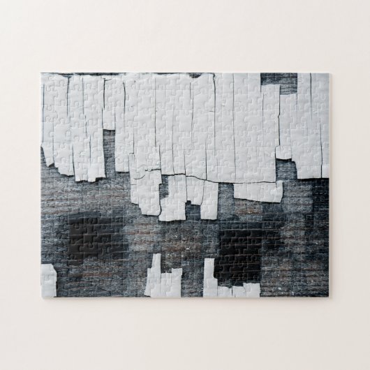 Pekelverf op hout legpuzzel (Horizontaal)