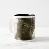 Peki-Frans Tweekleurige Koffiemok (Voorkant links)