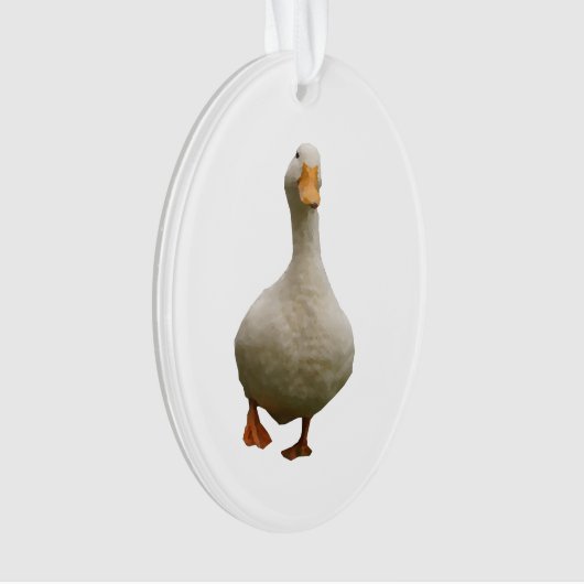 Pekin Duck Ornament (voorkant)