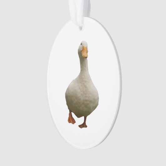 Pekin Duck Ornament (voorkant)