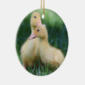Pekin Ducklings Keramisch Ornament (Rechts)