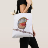 Pekin Robin Bird (Leiothrix lutea) Tote Bag (Dichtbij)