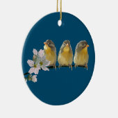 Pekin Robins Keramisch Ornament (Rechts)