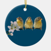 Pekin Robins Keramisch Ornament (Voorkant)