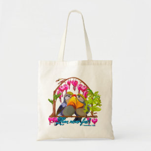 Pekin Robins—Leiothrix Liefde Faalt Nooit Tote Bag