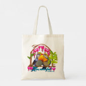 Pekin Robins—Leiothrix Love Never Fails Tote Bag (Achterkant)