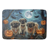 Pekinees Halloween Spooky Badmat (Voorkant)