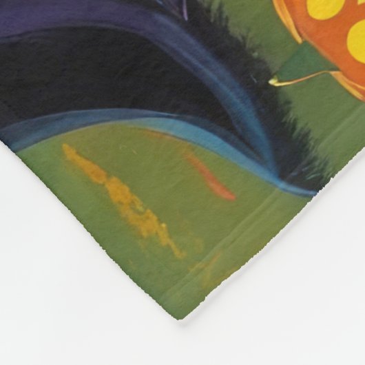 Pekinees Honden Pompoen Halloween Grappig Fleece Deken (Hoek)