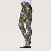 Pekinees Honden Pompoen Halloween Grappig Leggings (Links)