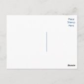 Pekinees Puppy Dog Blank Post Kaart (Achterkant)