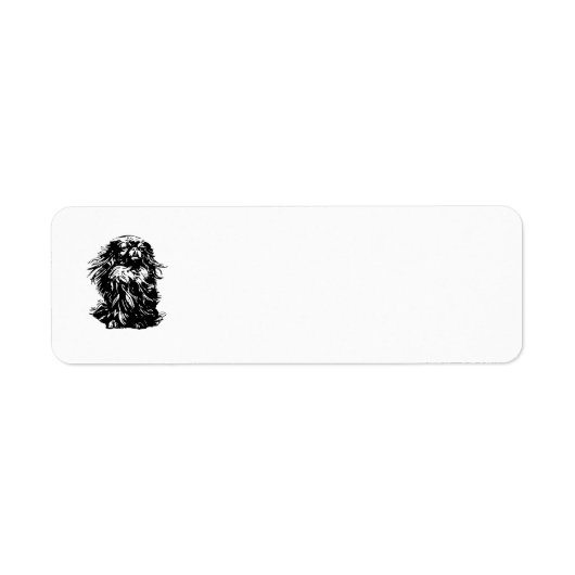 Pekinees waardigheid etiket (Voorkant)