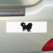 Pekinese Bumpersticker (Op auto)