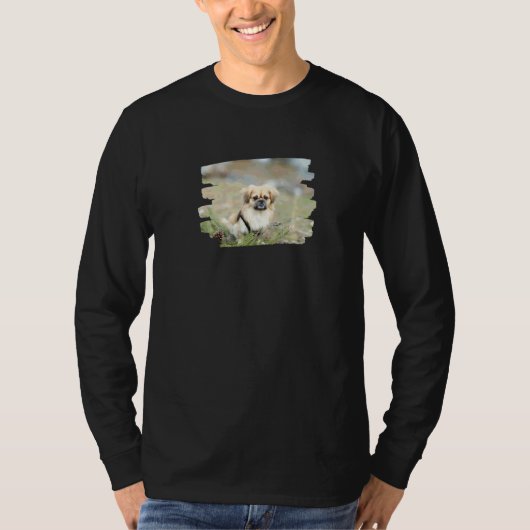 Pekinese hond t-shirt (Voorkant)