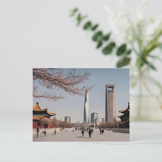 Peking (11) briefkaart (Staand voorkant)