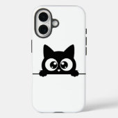 Peking Black Cat Case-Mate iPhone Case (Achterkant)