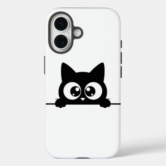 Peking Black Cat Case-Mate iPhone Case (Achterkant)