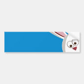 Peking Bunny Bumpersticker (Voorkant)