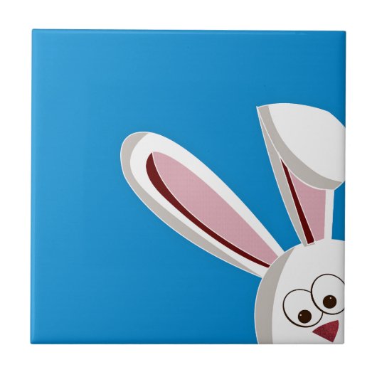 Peking Bunny Tegeltje (Voorkant)