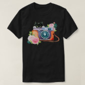Peking Cat Camera T-shirt (Design voorkant)