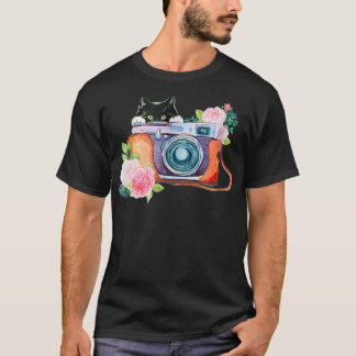 Peking Cat Camera T-shirt