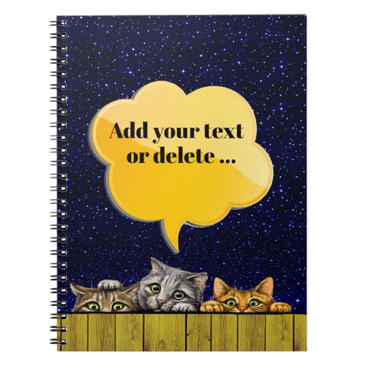 Peking Cats Notitieboek (Voorkant)