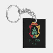 Peking China Azië Sleutelhanger (Voorkant Links)