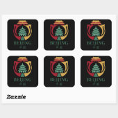Peking China Azië Vierkante Sticker (Vel)
