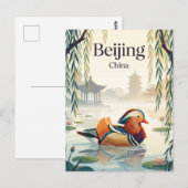 Peking China Briefkaart (Voorkant / Achterkant)